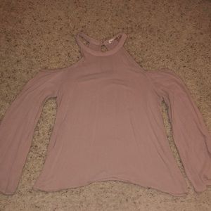 Soft pink long sleeve